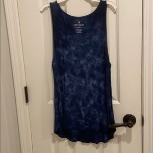 Tie dye American Eagle tank